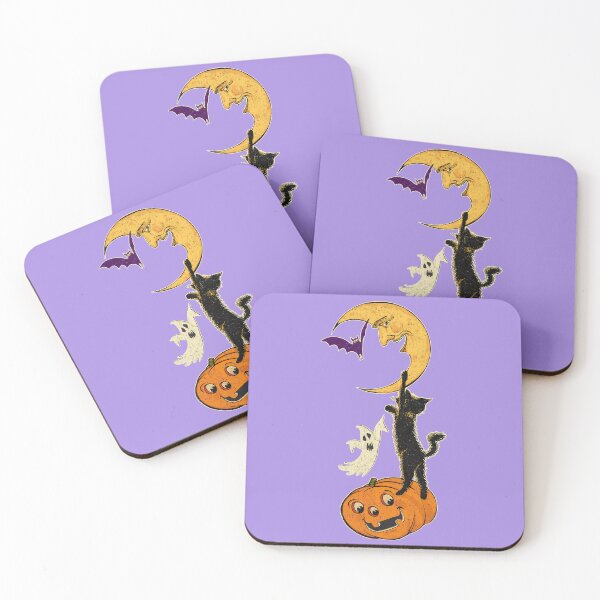 Item preview, Retro Halloween Black Cats TS02 designed and sold by BessoChicca.
