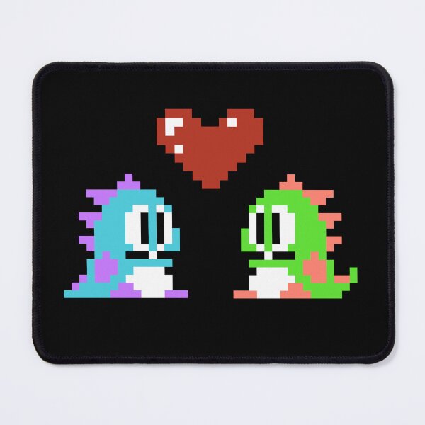 Item preview, bubble bobble bob and bub love designed and sold by 8bitSteak.