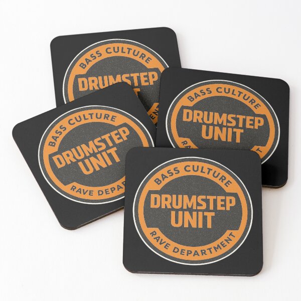 Item preview, Drumstep Unit – Rave Culture Vector Emblem designed and sold by |TRSSHOP|.