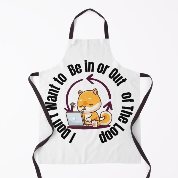 Item preview, Shiba Inu Working on Laptop | Cute Productivity Loop Dog Design | I don't want to be in or out of the loop designed and sold by luckyhue.
