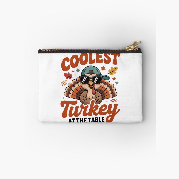 Item preview, Thanksgiving Coolest Turkey At Table Boys Kids Toddler Youth designed and sold by Gogetgiggles.