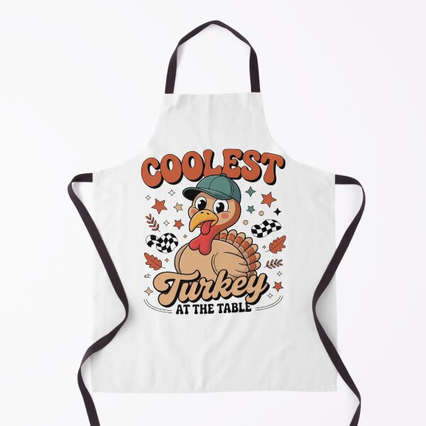 Item preview, Thanksgiving Coolest Turkey At Table Boys Kids Toddler Youth designed and sold by Gogetgiggles.