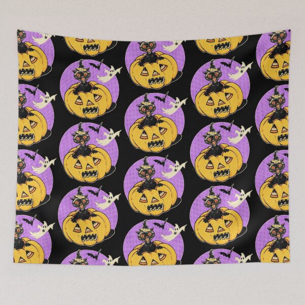 Item preview, Copy of Retro Halloween Black Cats TS04 designed and sold by BessoChicca.