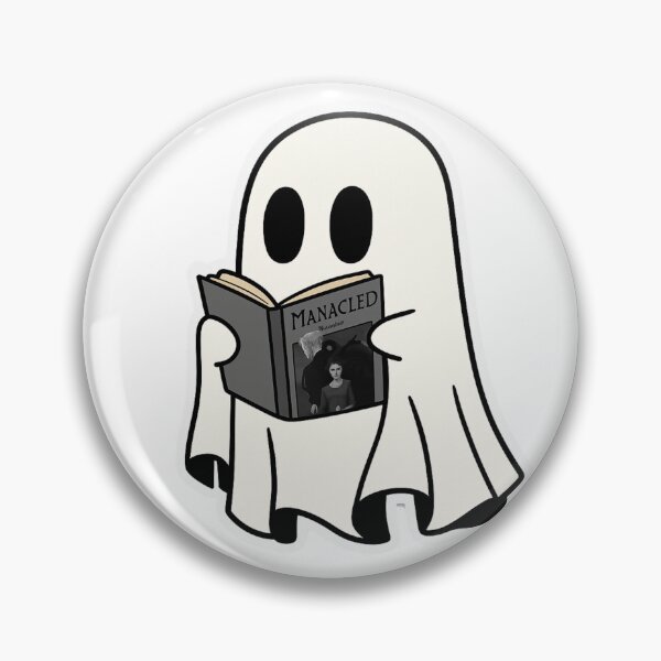 Item preview, ghost reading manacled designed and sold by agirlypopshop.