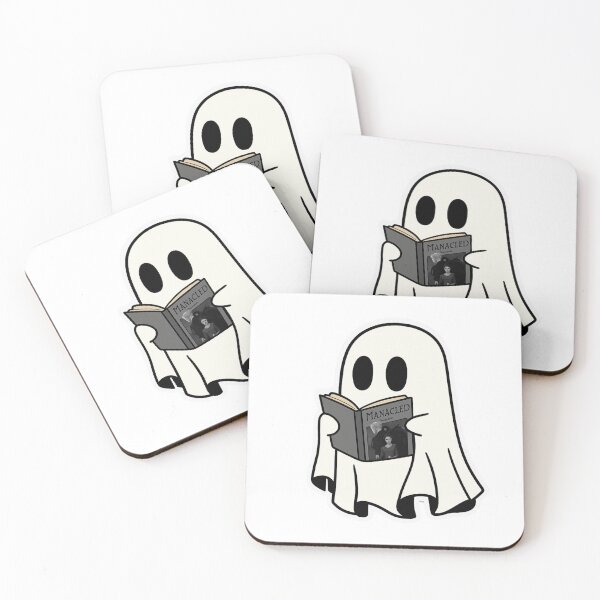 Item preview, ghost reading manacled designed and sold by agirlypopshop.