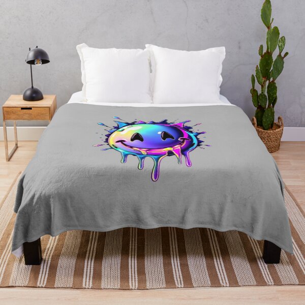 Item preview, CMYK: Iridescent Chrome Smiley designed and sold by Indoni.