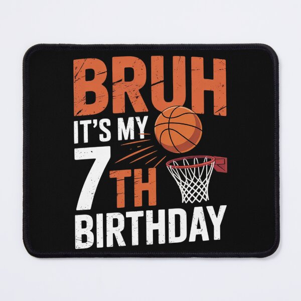 Item preview, Bruh It's My 7th Birthday Basketball 7 Year Old Player Lover4 designed and sold by KonstanKoraner.
