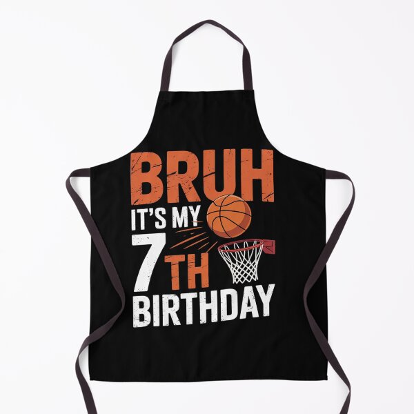 Item preview, Bruh It's My 7th Birthday Basketball 7 Year Old Player Lover4 designed and sold by KonstanKoraner.
