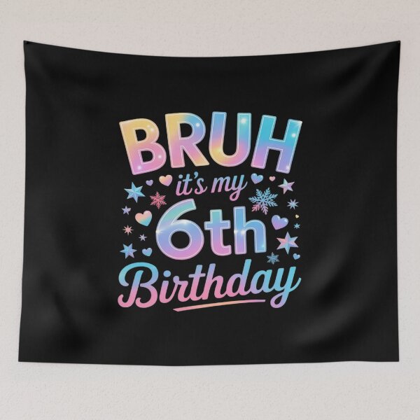 Item preview, Bruh It's My 7th Birthday Building Blocks Boys Kids  designed and sold by KonstanKoraner.
