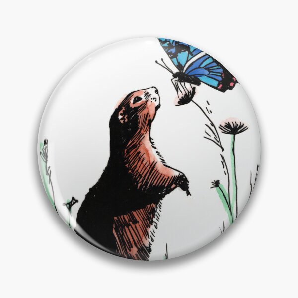 Item preview, Perrito de la pradera y amigo designed and sold by Scribbles & Doodles by Jinx.
