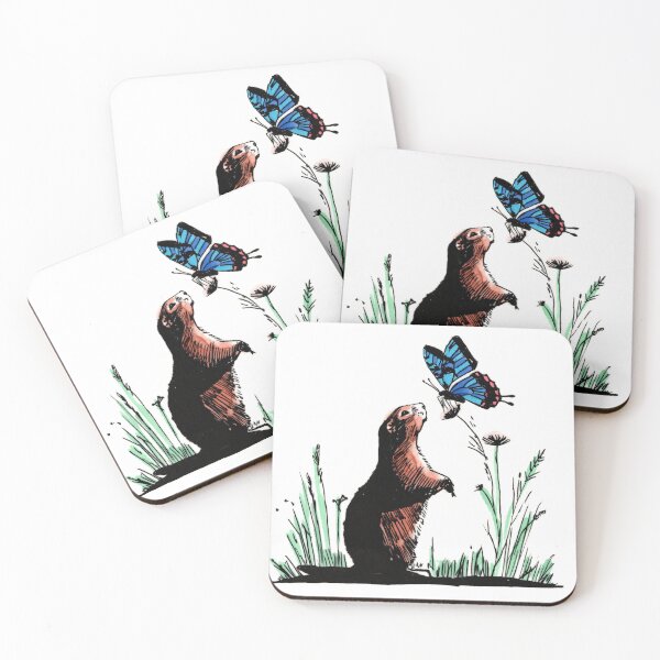 Item preview, Prairie Dog and Friend designed and sold by Scribbles & Doodles by Jinx.
