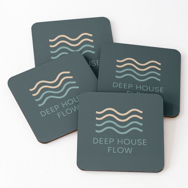 Item preview, Deep House Flow – Minimal Electronic Music Logo designed and sold by |TRSSHOP|.