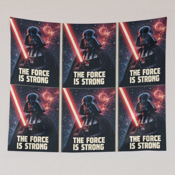 Item preview, The Force is Strong Star Wars Epic Galactic  designed and sold by ART ATTACK ZONE.