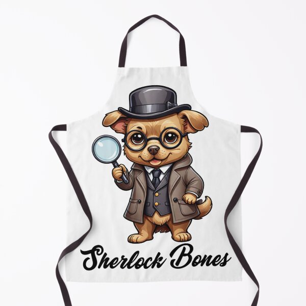 Item preview, Sherlock Bones: The Adorable Detective Dog designed and sold by SketchOnScreen.