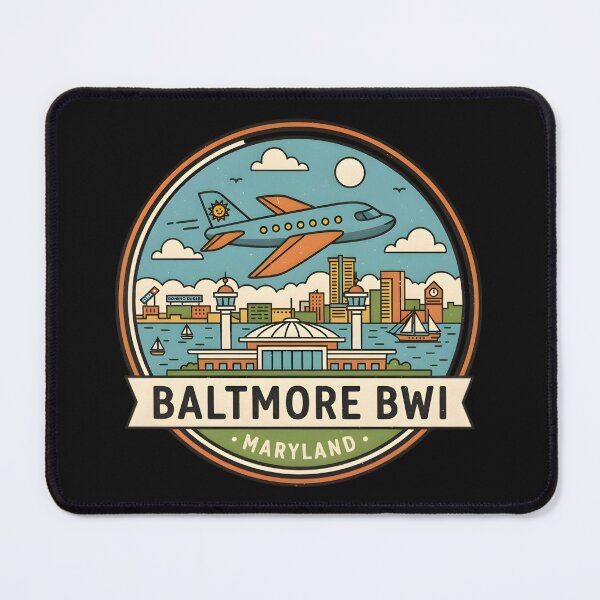 Item preview, Baltimore Airport BWI designed and sold by Chaotic Neutral.