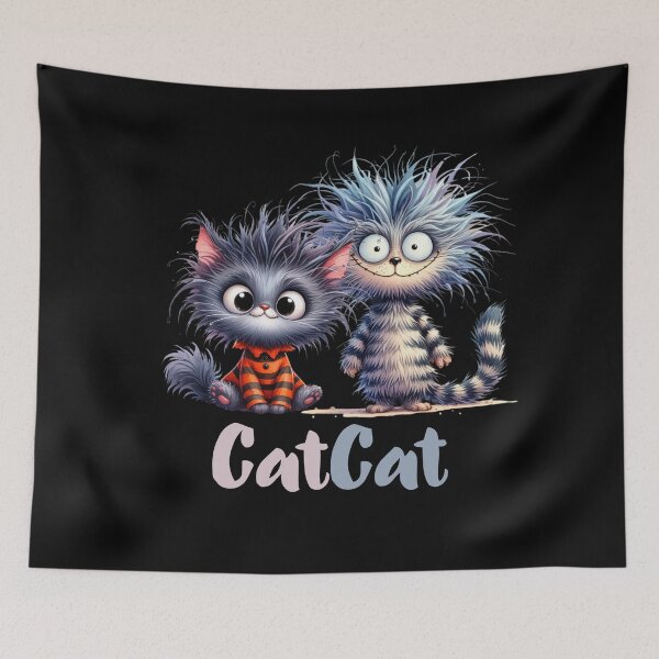 Item preview, Cute Funny Cats CatCat  designed and sold by JokeAndStyle.