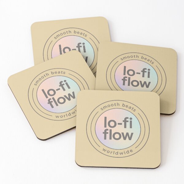 Item preview, Lo-Fi Flow (Pastel Edition) – Chillwave Vector Design designed and sold by |TRSSHOP|.