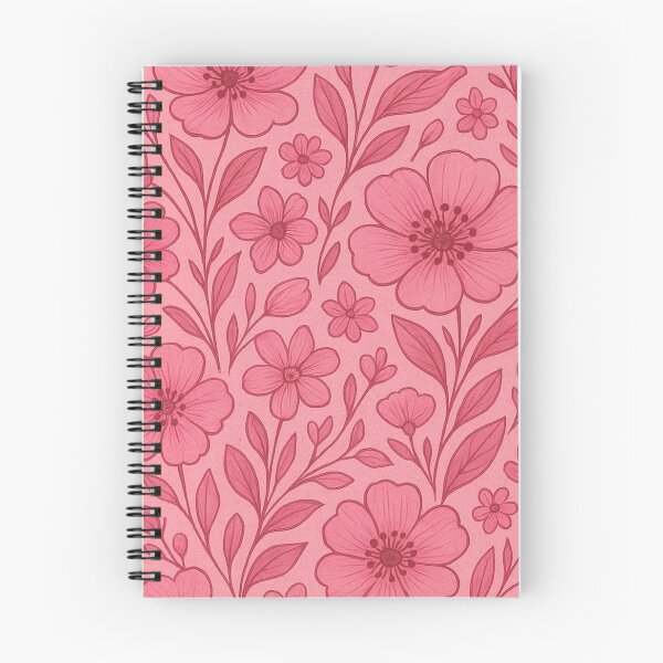 Item preview, Pink Floral Garden Pattern – Delicate Flower Design designed and sold by imperiumpublicitario .