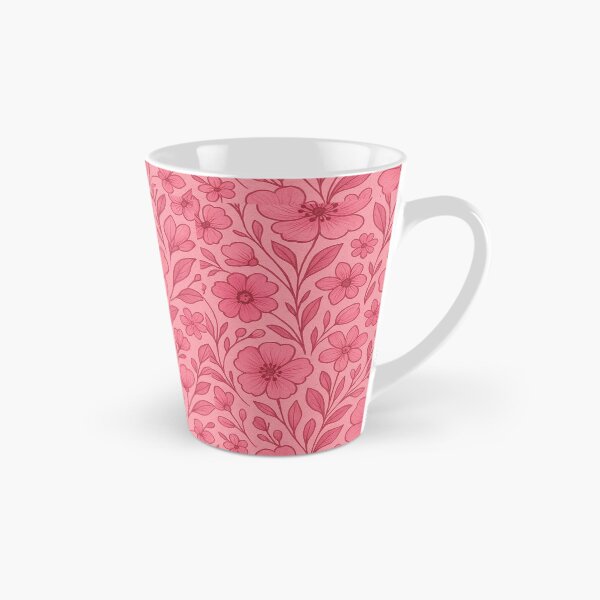 Item preview, Pink Floral Garden Pattern – Delicate Flower Design designed and sold by imperiumpublicitario .