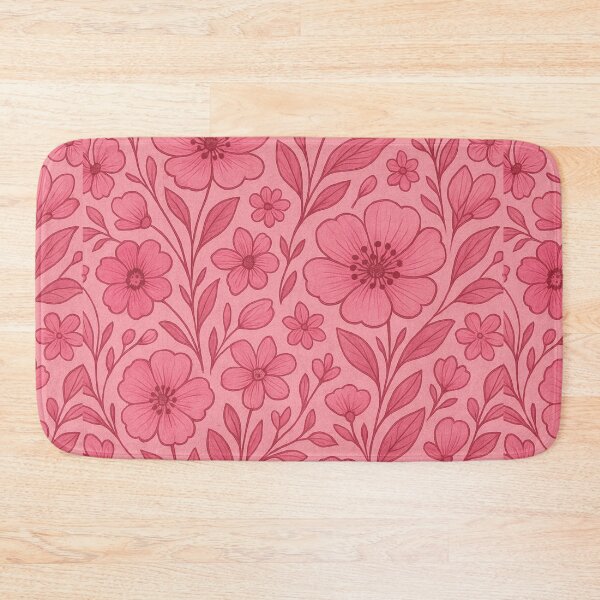 Item preview, Pink Floral Garden Pattern – Delicate Flower Design designed and sold by imperiumpublicitario .