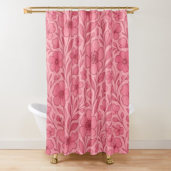 Item preview, Pink Floral Garden Pattern – Delicate Flower Design designed and sold by imperiumpublicitario .