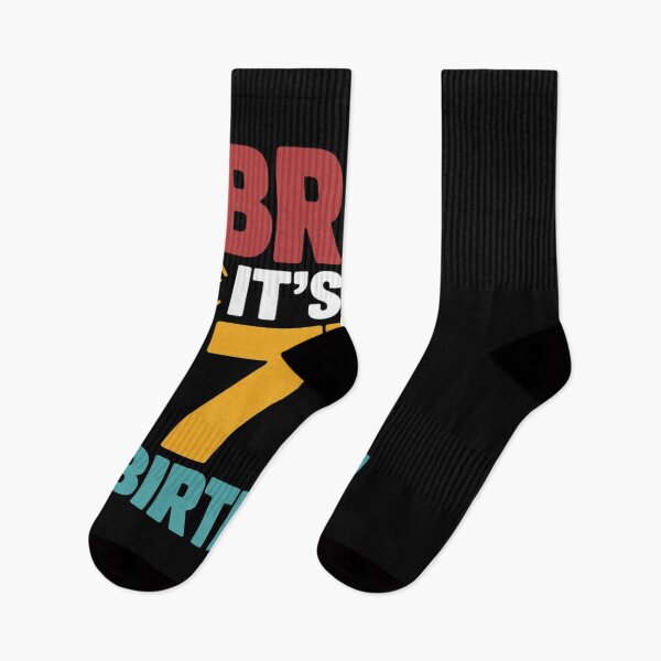 Item preview, Bruh It's My 7th Birthday Bigfoot 7 Year Old  designed and sold by KonstanKoraner.