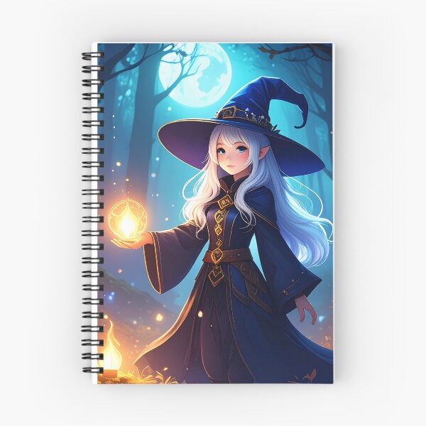 Item preview, Girl sorcerer in a wooded setting designed and sold by InvigorDesign.