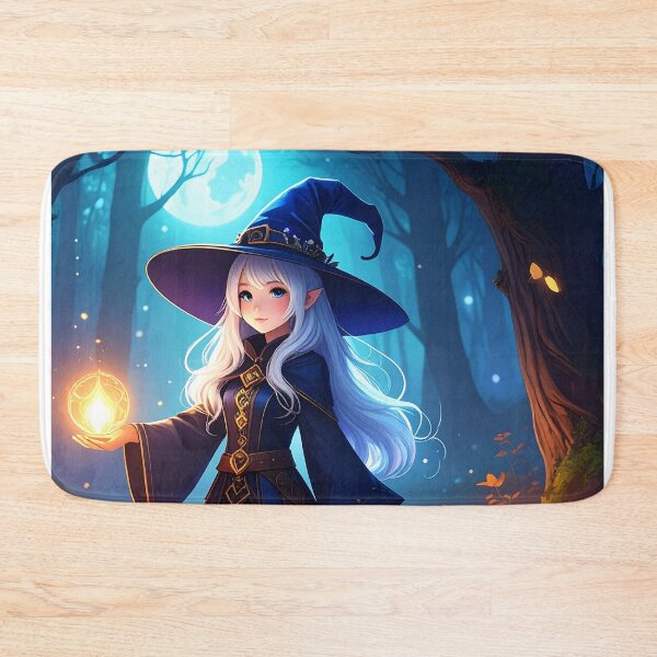 Item preview, Girl sorcerer in a wooded setting designed and sold by InvigorDesign.