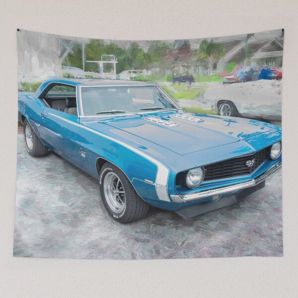 Item preview, 1969 Blue Camaro 427 X303 designed and sold by RichFrancoCars.