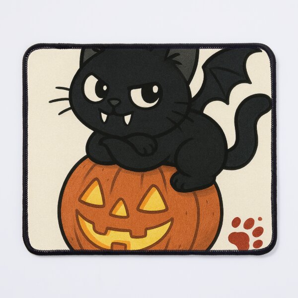 Item preview, Claw-Some and Creepy - Halloween Cat - Vampire Cat designed and sold by Feliciano3.