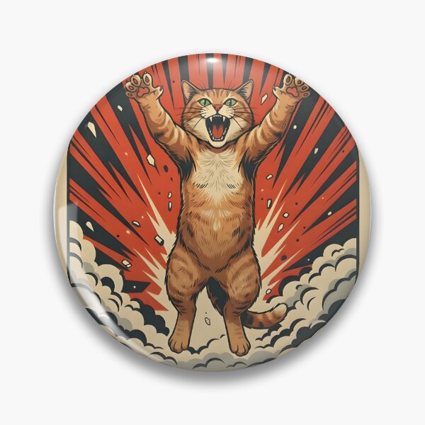 Item preview, Cat Attack designed and sold by Chaotic Neutral.