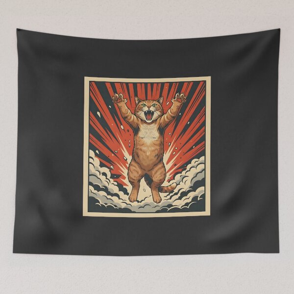Item preview, Cat Attack designed and sold by Chaotic Neutral.