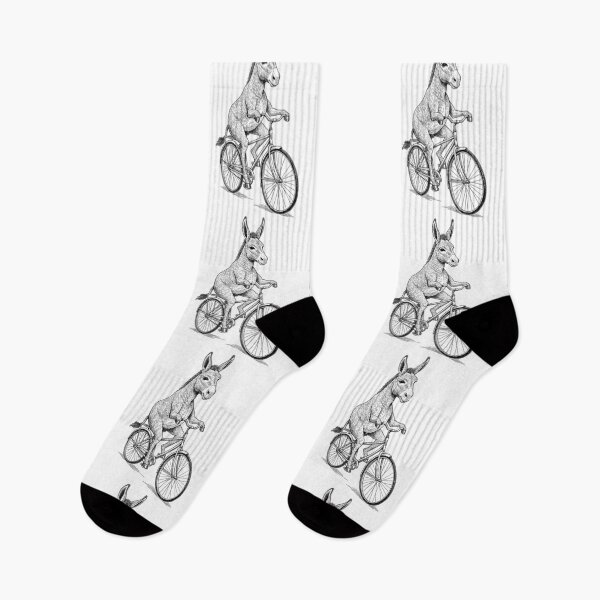 Item preview, Cycling Bicycle Donkey Vintage Cyclist Funny Biker Animal designed and sold by GrandeDuc.