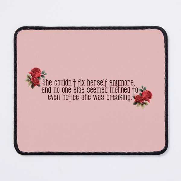 Item preview, Alchemised by SenLinYu Quote She couldn't fix herself designed and sold by baranskini.