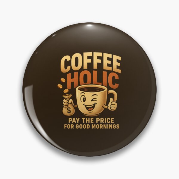 Item preview, COFFEEHOLIC – Pay the Price for Good Mornings designed and sold by DesignShopAD.