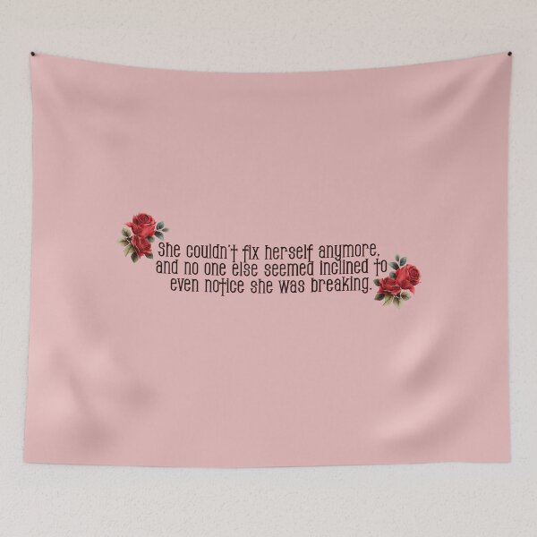Item preview, Alchemised by SenLinYu Quote She couldn't fix herself designed and sold by baranskini.