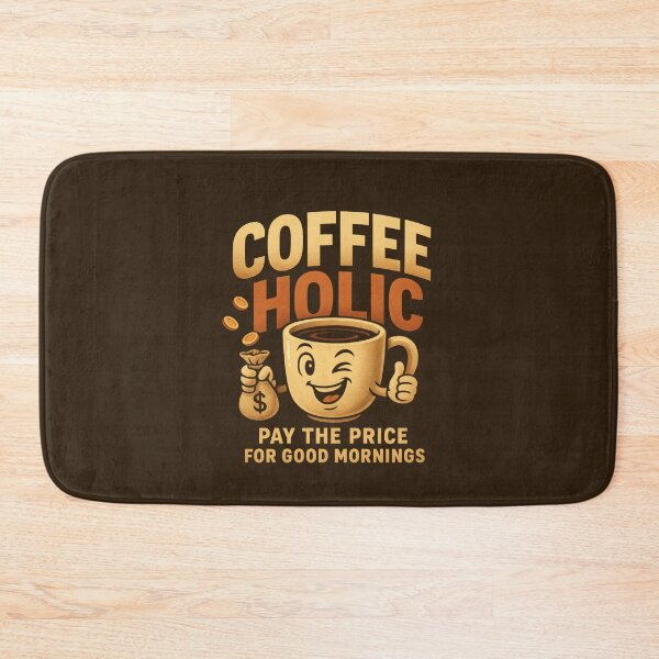 Item preview, COFFEEHOLIC – Pay the Price for Good Mornings designed and sold by DesignShopAD.