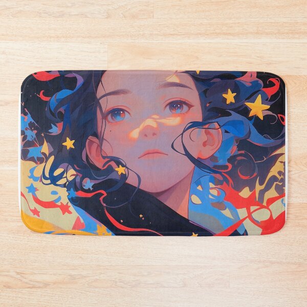 Item preview, Portrait of anime character with stars designed and sold by PokeBroer.