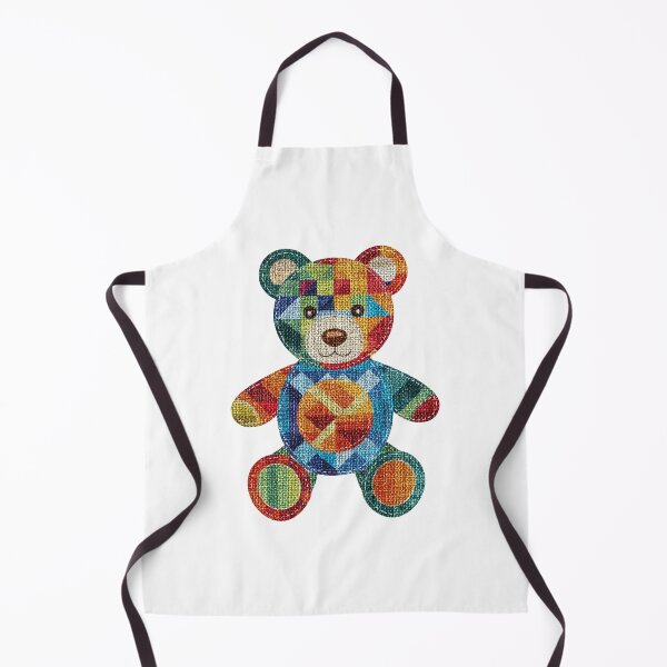 Item preview, Patch Work Teddy Bear designed and sold by The Domestic Order .