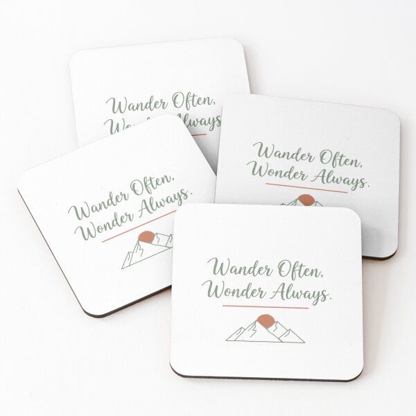 Item preview, Wander Often, Wonder Always — Root & Rise designed and sold by Root & Rise.