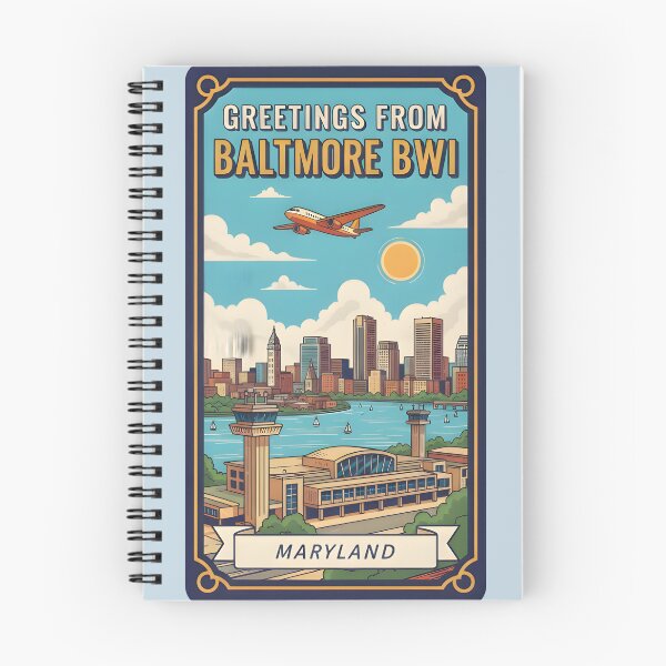 Item preview, Baltimore Airport BWI designed and sold by Chaotic Neutral.