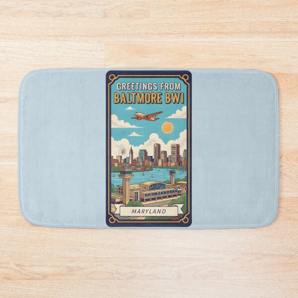 Item preview, Baltimore Airport BWI designed and sold by Chaotic Neutral.