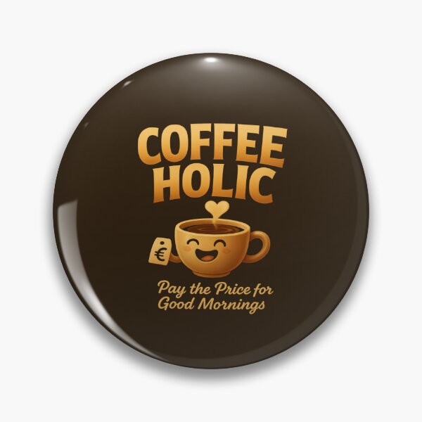 Item preview, COFFEEHOLIC – Pay the Price for Good Mornings designed and sold by DesignShopAD.