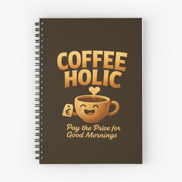 Item preview, COFFEEHOLIC – Pay the Price for Good Mornings designed and sold by DesignShopAD.