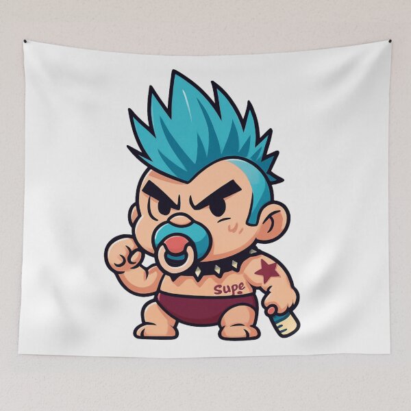 Item preview, Super Baby Cyborg Chibi designed and sold by OlivieFarm.