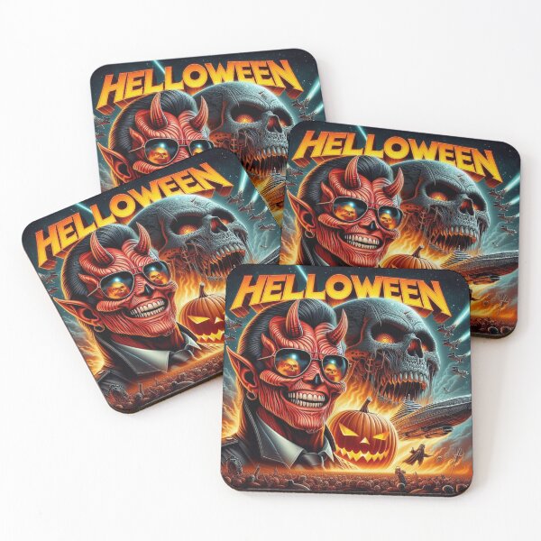 Artikelvorschau, Anführer des roten Dämons Halloween Hellfire entworfen und verkauft von Voodoo Store Paranormal Collections.