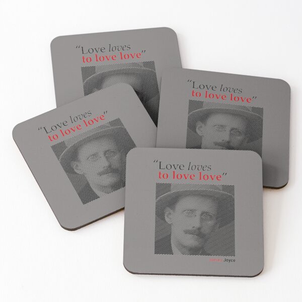 Item preview, JAMES-JOYCE'S-PORTRAIT-WITH-A-LOVE-QUOTE---COPY designed and sold by hudsontfccun.