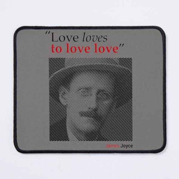 Item preview, JAMES-JOYCE'S-PORTRAIT-WITH-A-LOVE-QUOTE---COPY designed and sold by hudsontfccun.