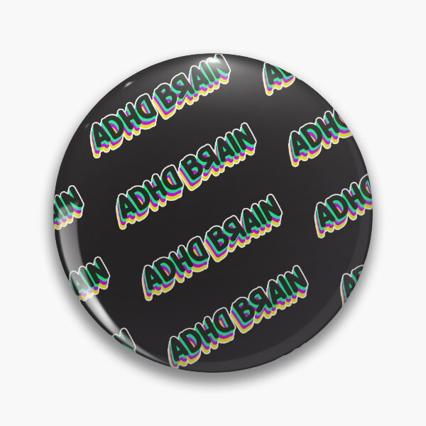 Item preview, ADHD brain designed and sold by moodclubuk.