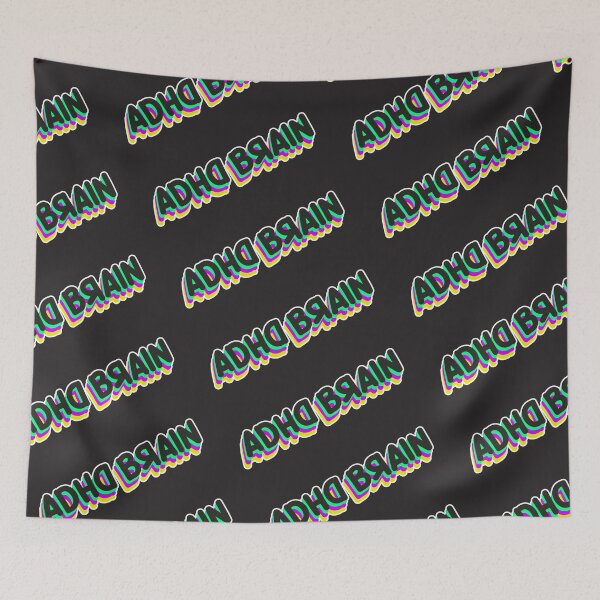 Item preview, ADHD brain designed and sold by moodclubuk.